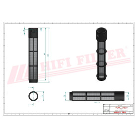 FILTRE HYDRAULIQUE DE TRANSMISSION RÉF. SH66300 - HIFI FILTER