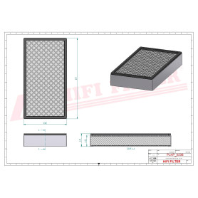 Filtre habitacle SC40098CAG