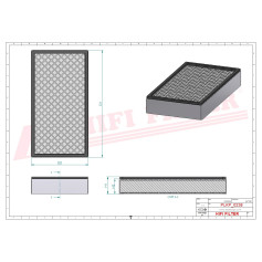 Filtre habitacle SC40098CAG Filtre habitacle SC40098CAG