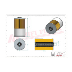 Filtre à gasoil SN40612