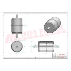 Filtre d'aération SN5006 Filtre d'aération SN5006