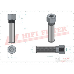 Filtre hydraulique Réf. SH77934  Hifi filter