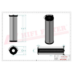Filtre hydraulique Réf. SH74564SPNCO Hifi filter Filtre hydraulique Réf. SH74564SPNCO Hifi filter