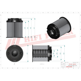 FILTRE A UREE RÉF. SD70548 - HIFI FILTER