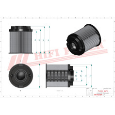 FILTRE A UREE RÉF. SD70548 - HIFI FILTER FILTRE A UREE RÉF. SD70548 - HIFI FILTER