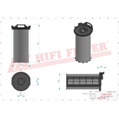 FILTRE AERATION MOTEUR RÉF. SAO6243 - HIFI FILTER FILTRE AERATION MOTEUR RÉF. SAO6243 - HIFI FILTER