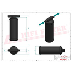 DESHYDRATEUR CLIMATISATION RÉF. DYH60002 - HIFI FILTER