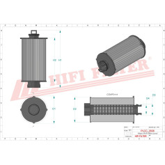 FILTRE A GASOIL RÉF. SN80126 - HIFI FILTER FILTRE A GASOIL RÉF. SN80126 - HIFI FILTER