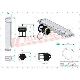 DESHYDRATEUR CLIMATISATION RÉF. DYBE60021 - HIFI FILTER