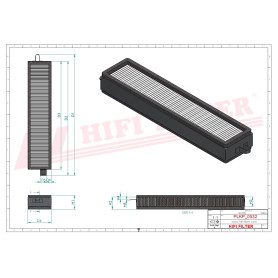 FILTRE HABITACLE RÉF. SC70161 - HIFI FILTER