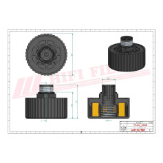 FILTRE AERATION COMPLET RÉF. FS649 - HIFI FILTER FILTRE AERATION COMPLET RÉF. FS649 - HIFI FILTER
