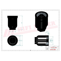 KIT FILTRE A UREE RÉF. KD70436 - HIFI FILTER