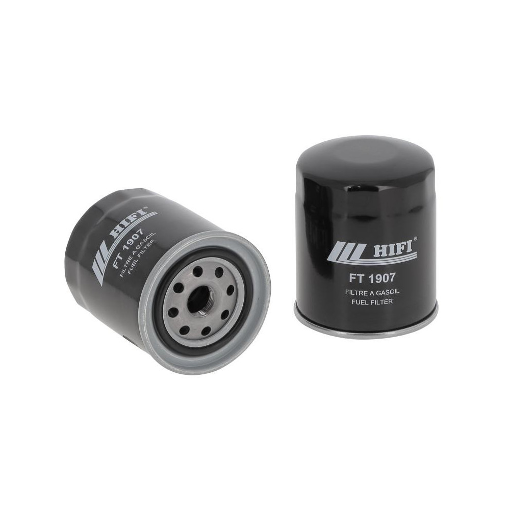 Filtre à gasoil HIFI SN1907 pour Kubota, Aebi, Laupretre