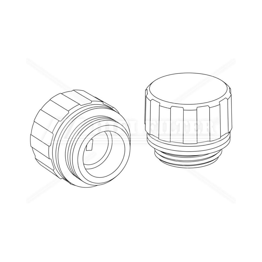 Filtre d'aération complet HIFI FS273 pour Deutz-fahr