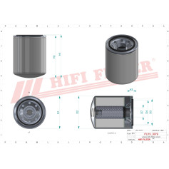 FILTRE HYDRAULIQUE RÉF. SH66400 - HIFI FILTER FILTRE HYDRAULIQUE RÉF. SH66400 - HIFI FILTER