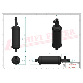 DESHYDRATEUR CLIMATISATION RÉF. DYH60011 - HIFI FILTER