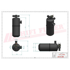 DESHYDRATEUR CLIMATISATION RÉF. DYH50015 - HIFI FILTER