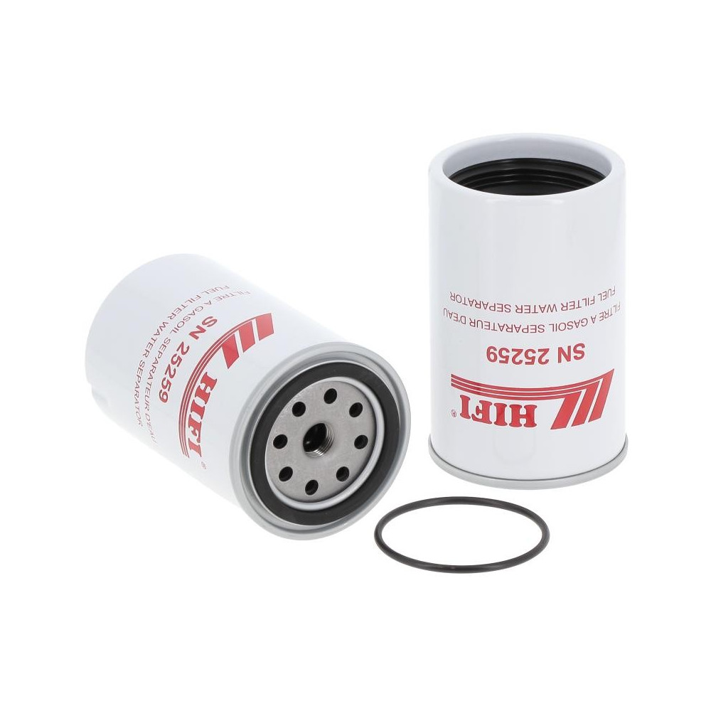 Filtre à gasoil séparateur d'eau HIFI SN25259 pour Kioti, Bobcat