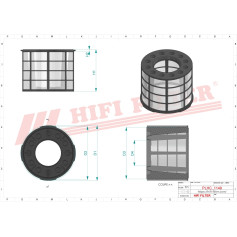 FILTRE HYDRAULIQUE RÉF. SH70366 - HIFI FILTER
