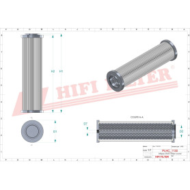 FILTRE HYDRAULIQUE RÉF. SH75470 - HIFI FILTER
