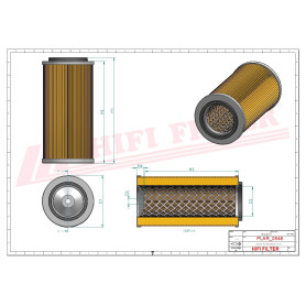 FILTRE A AIR RÉF. SA17594 - HIFI FILTER