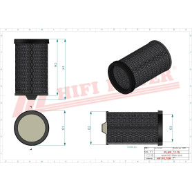 FILTRE A AIR RÉF. SA16837 - HIFI FILTER