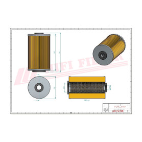 FILTRE HYDRAULIQUE RÉF. SH69340 - HIFI FILTER