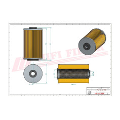 FILTRE HYDRAULIQUE RÉF. SH69340 - HIFI FILTER FILTRE HYDRAULIQUE RÉF. SH69340 - HIFI FILTER