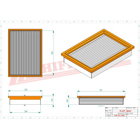 FILTRE HABITACLE RÉF. SC60172 - HIFI FILTER