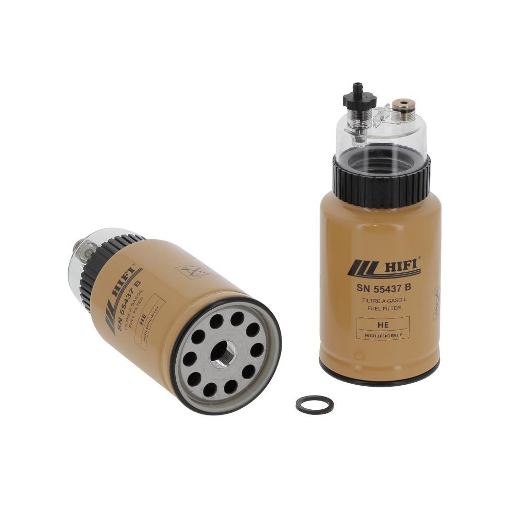 Filtre à gasoil HIFI SN55437B pour Challenger