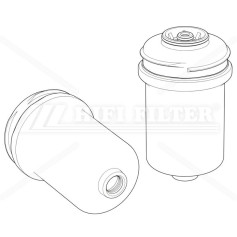 FILTRE A GASOIL SEPARATEUR D'EAU RÉF. SN40901 - HIFI FILTER FILTRE A GASOIL SEPARATEUR D'EAU RÉF. SN40901 - HIFI FILTER
