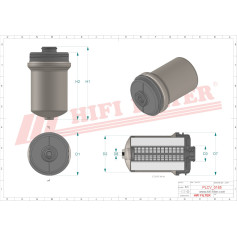 FILTRE A GASOIL SEPARATEUR D'EAU RÉF. SN40901 - HIFI FILTER FILTRE A GASOIL SEPARATEUR D'EAU RÉF. SN40901 - HIFI FILTER