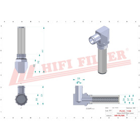 FILTRE HYDRAULIQUE RÉF. SH77972 - HIFI FILTER