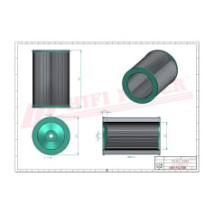 FILTRE HYDRAULIQUE RÉF. SH53416 - HIFI FILTER FILTRE HYDRAULIQUE RÉF. SH53416 - HIFI FILTER