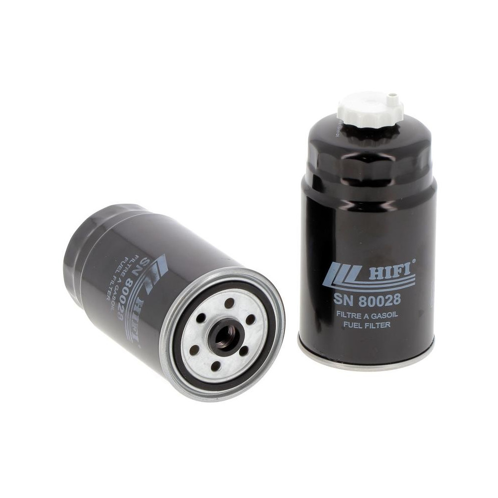 Filtre à gasoil HIFI SN80028 pour Caron, Meili-v, Ferrari Agri