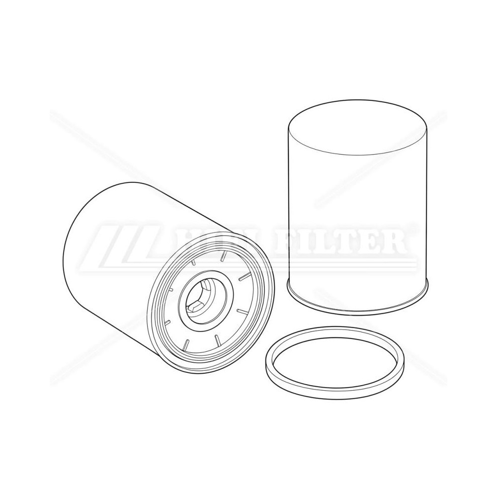 Filtre à gasoil HIFI SN40923 pour John Deere