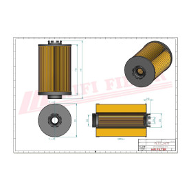 FILTRE A GASOIL RÉF. SN70236 - HIFI FILTER