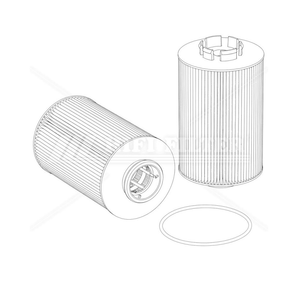 Filtre à gasoil HIFI SN70565 pour Fendt, Deutz-fahr, Deutz