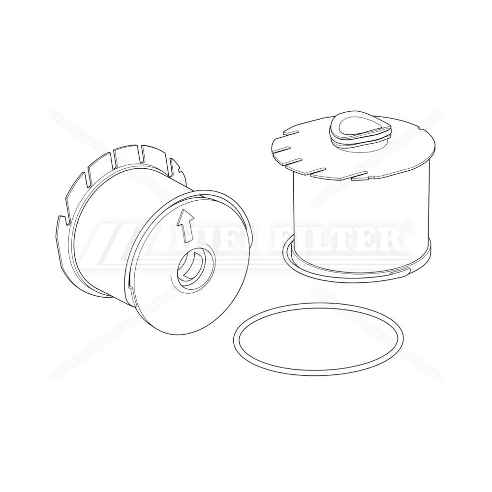 Filtre d'aération moteur HIFI SAO6284 pour Fendt