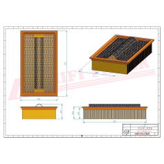 FILTRE HABITACLE RÉF. SC90082 - HIFI FILTER FILTRE HABITACLE RÉF. SC90082 - HIFI FILTER