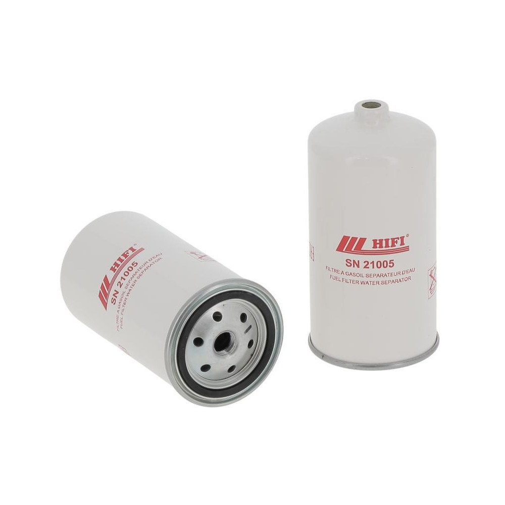 Filtre à gasoil séparateur d'eau HIFI SN21005 pour Mahindra, Tafe