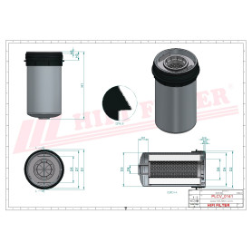 FILTRE A GASOIL SEPARATEUR D'EAU RÉF. SN40794 - HIFI FILTER