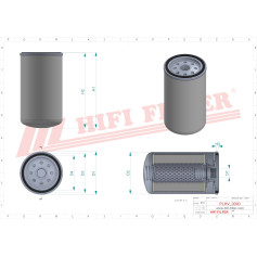 FILTRE HYDRAULIQUE RÉF. SH62142 - HIFI FILTER