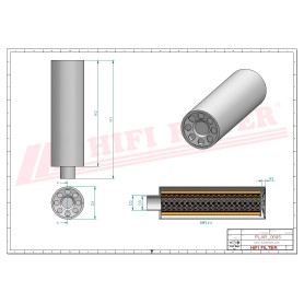 FILTRE A AIR RÉF. SA14050 - HIFI FILTER