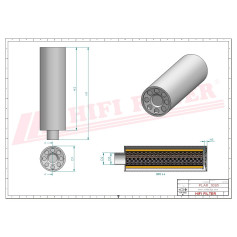FILTRE A AIR RÉF. SA14050 - HIFI FILTER FILTRE A AIR RÉF. SA14050 - HIFI FILTER