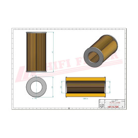 FILTRE HYDRAULIQUE RÉF. SH52364 - HIFI FILTER