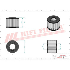 FILTRE A AIR RÉF. SA12532 - HIFI FILTER