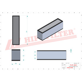 FILTRE HABITACLE CATEGORIE 4 RÉF. SC40111PAV4 - HIFI FILTER