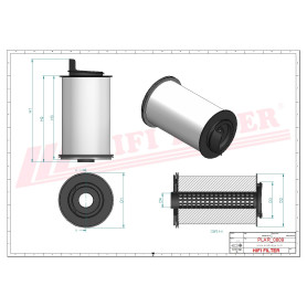 FILTRE AERATION MOTEUR RÉF. SAO6196 - HIFI FILTER