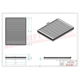 FILTRE HABITACLE RÉF. SC50346 - HIFI FILTER